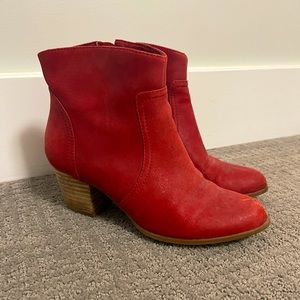 🔥Red Sole Society western booties size 7🔥